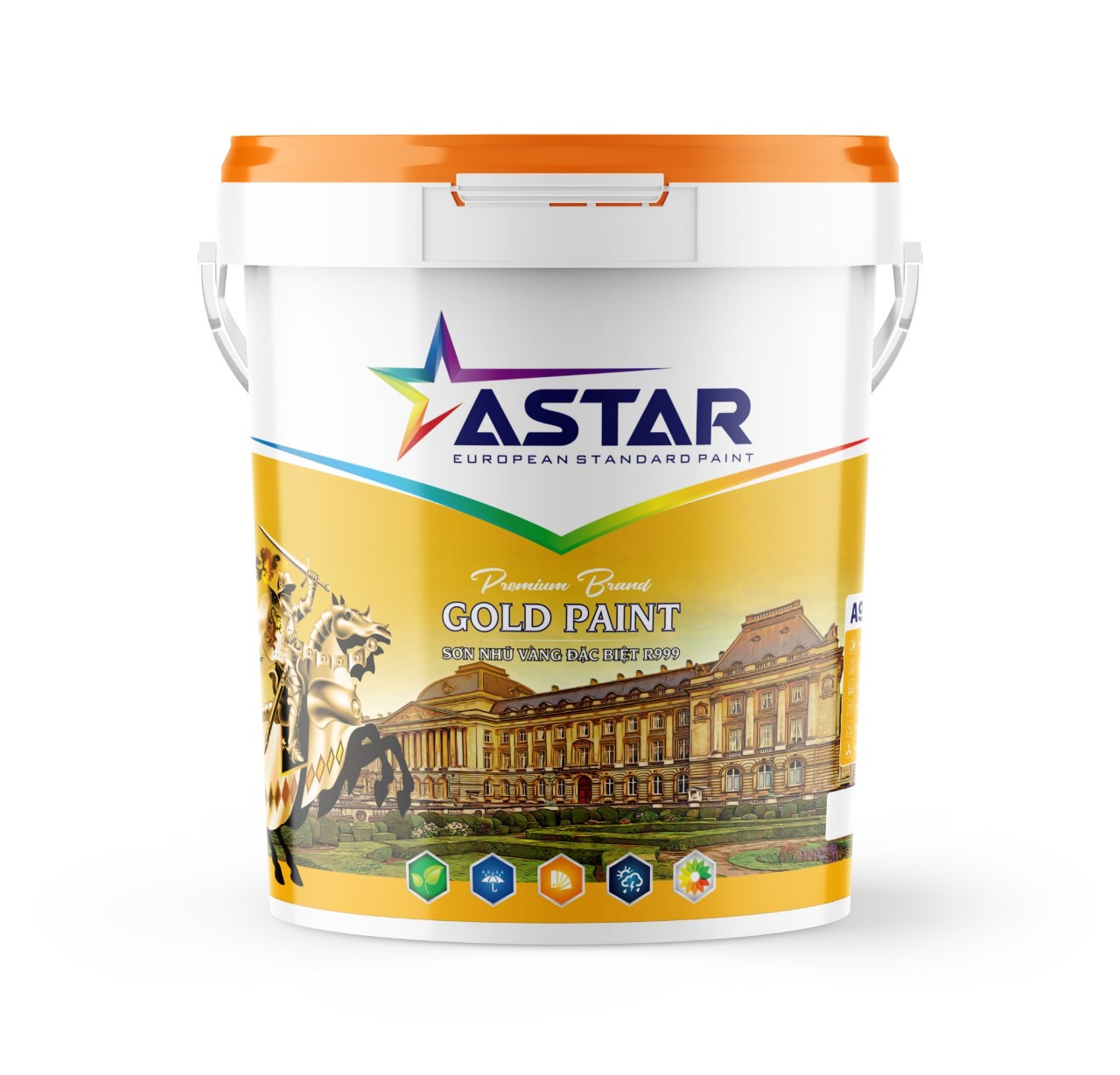 GOLD PAINT - Sơn nhũ vàng đặc biệt R999
