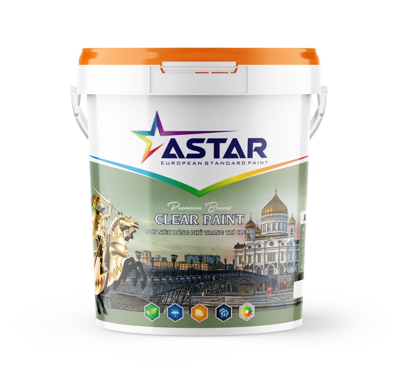 CLEAR PAINT- Sơn siêu bóng phủ trang trí CLEAR