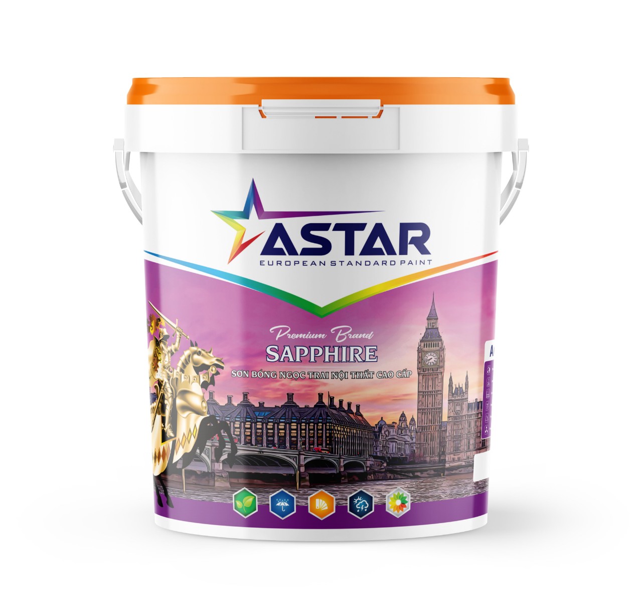 SAPPHIRE - Sơn bóng ngọc trai nội thất cao cấp